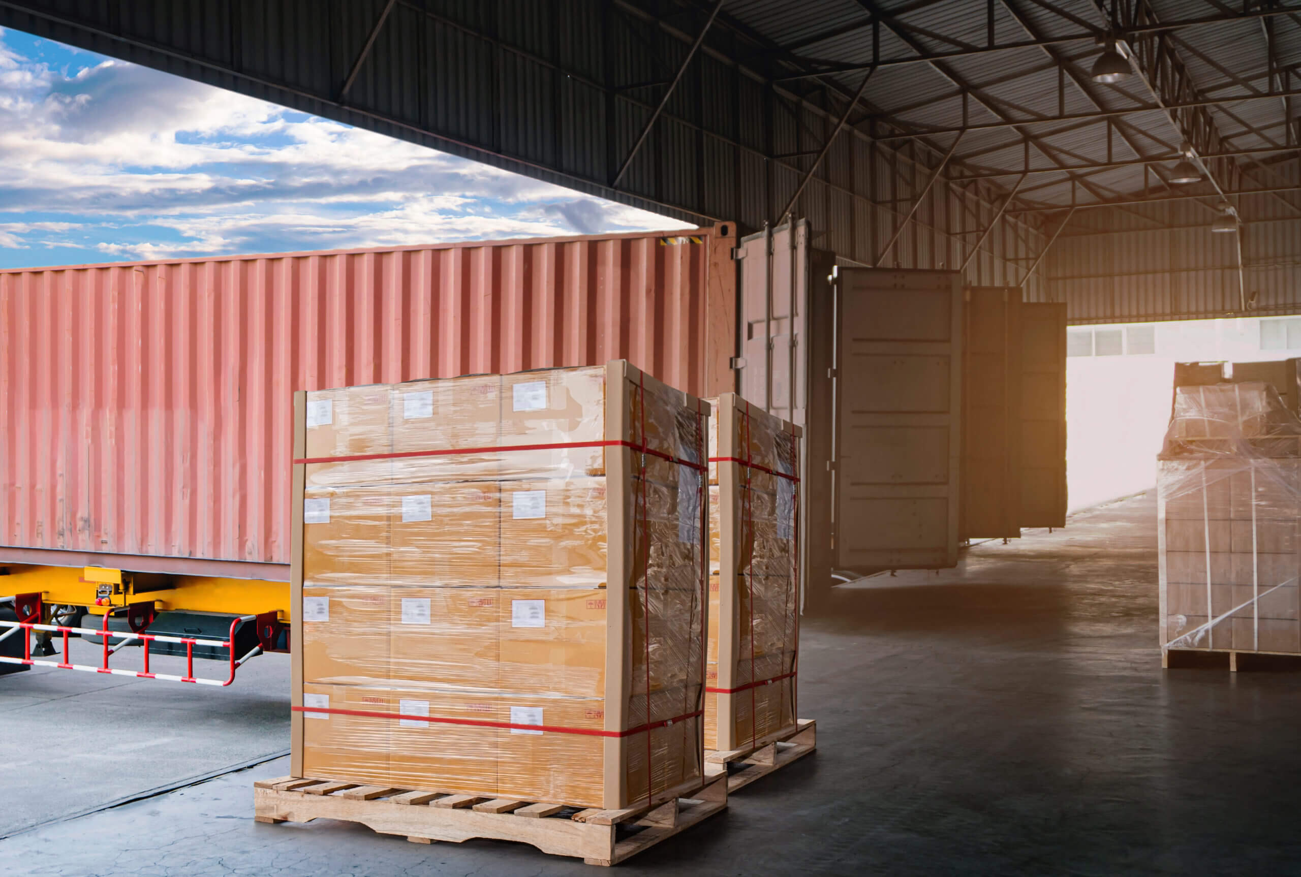 Containerfrakt med EDS